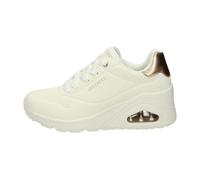 Skechers Uno Wedge Hi Steps Sneakers White