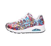 Skechers Baskets Vexx Uno-Color Doodle Multicolore Femme Taille 36 EU