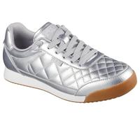 Skechers Baskets confortables Bobs Billie Wild pour femme PU argenté 38 EU