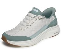 Skechers Baskets femme Contour Foam – Off White Mesh/Sage Duraleather/Leather/Trim – 41 EU