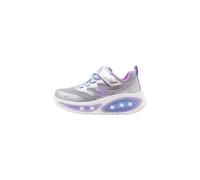 SKECHERS Baskets 'COSMIC GLOW 2.0' bleu-gris / orchidée / argent, Taille 36