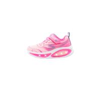 Skechers Cosmic Glow 2.0 Baskets Fille Rose Synthétique/Sparkle Textile/Multi Trim 1.5 UK Enfant