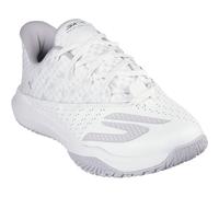 Skechers Homme Hands-Free Slip-ins: Viper Court Rally Basket, Bordure en Maille de Cuir Blanc, 42.5 EU