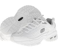 Skechers Baskets de Sport à lacets pour homme Afterburn - Blanc - blanc, 50.5 EU 3E