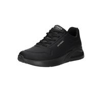 Skechers Baskets de Travail Uno Lite Lite pour Femme, Duraleather Noir, 36 EU