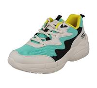 Skechers Baskets décontractées à lacets en mousse à mémoire de forme pour femme Popsicle 33122