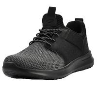 Skechers Baskets Delson-Camden Classic Fit pour homme, noir, 14 X-Wide
