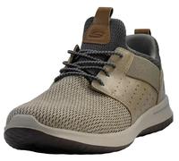 Skechers Baskets Delson-Camden Classic Fit pour homme, taupe, 14 X-Wide