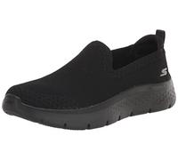 Skechers Baskets d'été Go Walk Flex Bright pour Femme, Bordure en Textile Noir., 42 EU