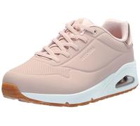 Skechers Baskets d'extérieur Uno-Shimmer pour Femme, Rose poudré, 38 EU