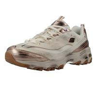 Skechers Baskets D'Lites Sweet Moments pour Femme, Cuir Naturel, 41 EU