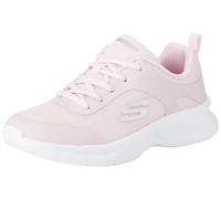 Skechers Baskets Dynamatic Swift Speed pour Fille, Bordure en Maille Rose Clair, 31 EU