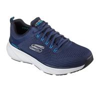 Skechers Baskets Edgeride Contention pour homme Coupe décontractée, bleu marine, 39.5 EU