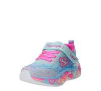SKECHERS Baskets 'ETERNAL HEART LIGHTS' aqua / bleu clair / orange / rose, Taille 23