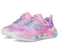 Skechers Baskets Eternal Heart Lights pour fille, Rose/multicolore, 12.5 Little Kid