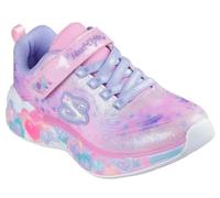 Skechers Baskets Eternal Heart Lights pour fille, Rose/multicolore, 12.5 Little Kid