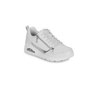SKECHERS Baskets Femme UNO - METALLIC SLIDERS Chaussure à Lacets 177873 Blanc