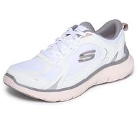 Skechers Baskets Flex Appeal 5.0 Retro Rush pour Femme, Blanc, 37 EU