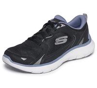 Skechers Baskets Flex Appeal 5.0 Retro Rush pour Femme, Noir, 37 EU