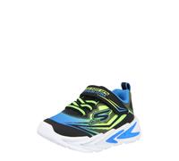 SKECHERS Baskets 'FLEX-GLOW' bleu ciel / jaune fluo / noir, Taille 24