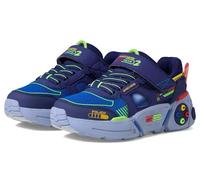 Skechers Baskets Gametronix 2.0 pour garçons, Bleu Marine/Multicolore, 35 EU