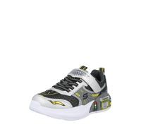 SKECHERS Baskets 'GARAGE' jaune / abricot / noir / argent, Taille 35
