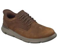Skechers Baskets Garza Duran pour Homme, Marron, 43 EU