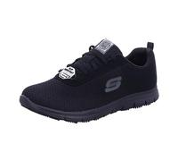 Skechers Femme Ghenter Bronaugh Basket, Traitements Anti-Taches et Anti-Taches en Maille Noire, 39 EU