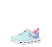Skechers Fille Glide-Step Lights Sneaker, Blue, 27 EU