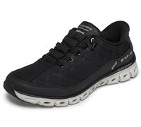 Skechers Baskets Glide-Step pour Femme, Noir Naturel, 37 EU