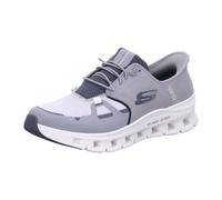 Skechers Glide-Step Pro Baskets à enfiler mains libres pour homme, Gris/anthracite, 6.5 Wide