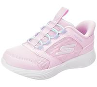 Skechers Baskets Go Run 400 V2 Tetra SpeedSneaker pour Fille, Textile synthétique Rose Clair, 13.5 UK Child