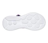 Skechers Baskets Go Run 400 V2 Tru Sol pour fille, Bordure en maille bleu marine rose vif, 11.5 UK Child