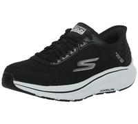 Skechers Baskets Go Run Consistent 2.0 Endure Mains libres pour femme, noir/argent, 41 EU