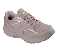 Skechers Baskets Go Run Consistent 2.0 pour Femme, Cuir Marron Clair avec Bordure dorée, 41 EU
