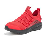 Skechers Baskets Go Run Elevate pour garçon, rouge/noir, 4 Big Kid