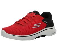 Skechers Baskets Go Walk 7 The Construct pour homme, Textile synthétique rouge et noir, 41 EU