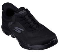 Skechers Baskets Go Walk 7 Valin pour Homme, Textile synthétique Noir, 41 EU