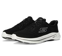 Skechers Baskets Go Walk 8 Britt pour Femme, Noir/Blanc, 40 EU