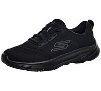 Skechers Baskets Go Walk 8 Britt pour Femme, Noir/Noir, 38 EU