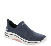 Skechers Baskets Go Walk Arch Fit 2.0 Eliza pour Femme, Bleu Marine/Rose, 36.5 EU