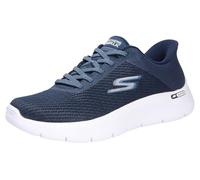 Skechers Baskets GO Walk Flex Carla pour Femme, Bleu Marine/Blanc, 37 EU
