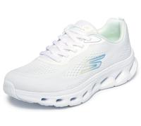 Skechers Baskets GO Walk Glide-Step 2.0 KRISTEE pour Femme, Blanc et Bleu, Pointure 39