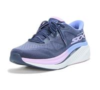 Skechers Femme Go Walk Max Cushioning Arch Fit Areena Basket, Navy Textile/Lavender Trim, 38 EU