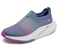 Skechers Baskets Go Walk Max Walker Sally pour Femme, Gris Anthracite/Violet, 37 EU