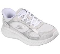 Skechers Baskets GO Walk Now pour Femme, Argent, Pointure 38