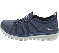 Skechers Baskets Graceful - Soft SoulSneaker pour Femme, Cuir Dura en Maille Bleu Marine, 37 EU