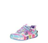 SKECHERS Baskets 'GUMMY FRIENDS' bleu clair / jaune / violet / rose clair, Taille 29