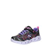 SKECHERS Baskets 'HEART LIGHTS - BOOGIE LOVE' aqua / lavande / rose / noir, Taille 35