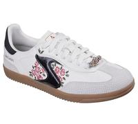 Skechers Baskets Hotshot-Fiercely Floral pour Femme, Blanc/Multicolore, 39.5 EU